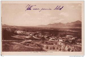 cpa Batna faubourg de la gare