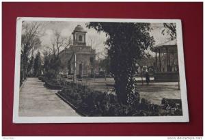 GUERRE- 8-12-1941 -CARTE POSTALE DE BATNA -SQUARE & EGLISE  ALGERIE