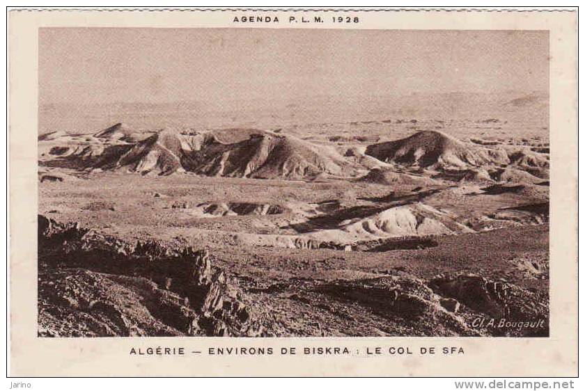 Algerie - 1928, Environs de Biskra, Le Col de SFA, circule non