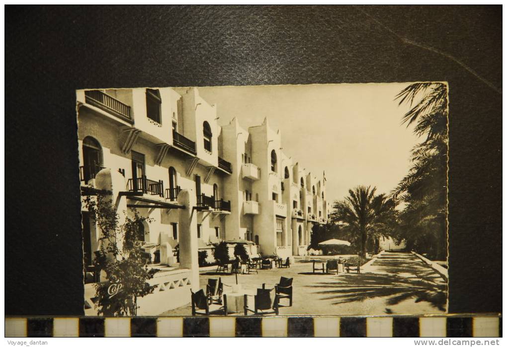 CP, algérie, biskra hotel transatlantique guiauchain architecte n °717 CAP