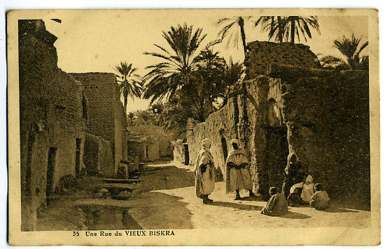 Une rue du vieux Biskra