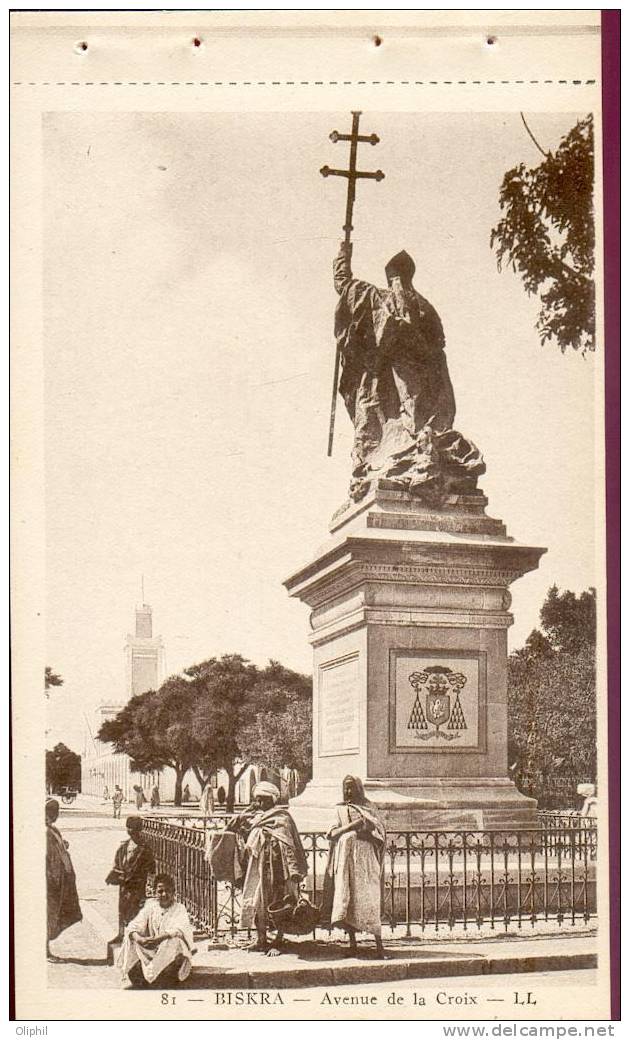 ALGERIE  BISKRA AVENUE DE LA CROIX
