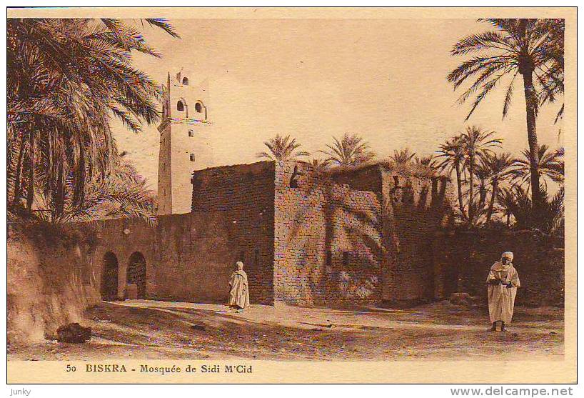 Algérie - Biskra - mosquée de Sidi M'Cid