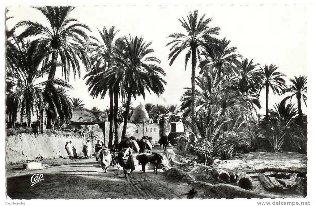 Biskra (Algérie)  Marabout de Sidi Lassen. CPSM petit format parfait état.