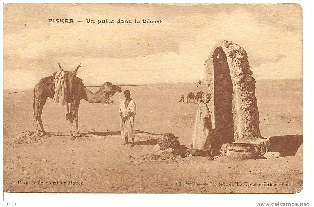 BISKRA  Un puits dans le Désert