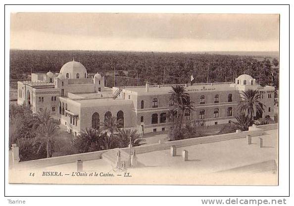 ALGERIE - Oasis et casino de BISKRA