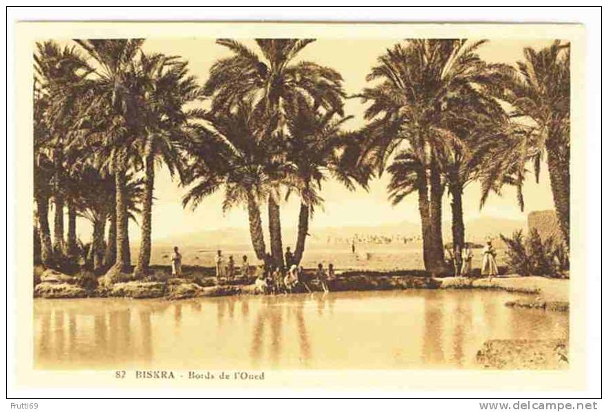 ALGERIA - 0094 Biskra - Bords de l'Oued
