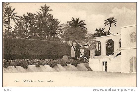 BISKRA - Jardin Landon CPA LL TBE