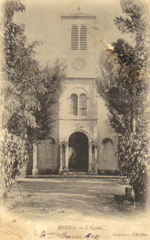 / ALGERIE - BISKRA - L´Eglise