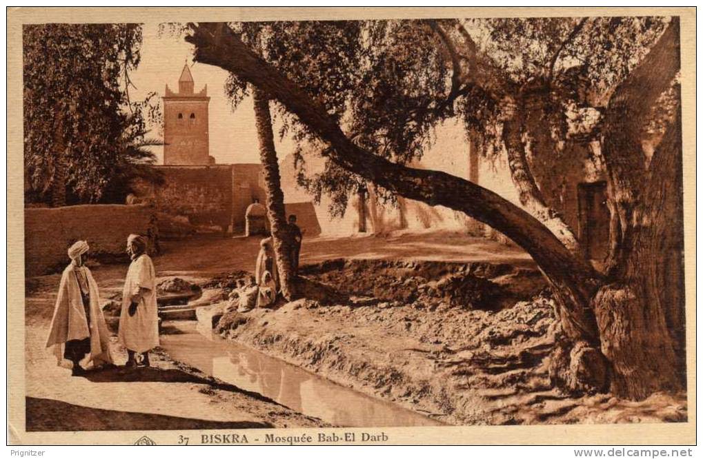 ALGERIE / ALGERIEN     Biskra   Mosquee Bab El Darb