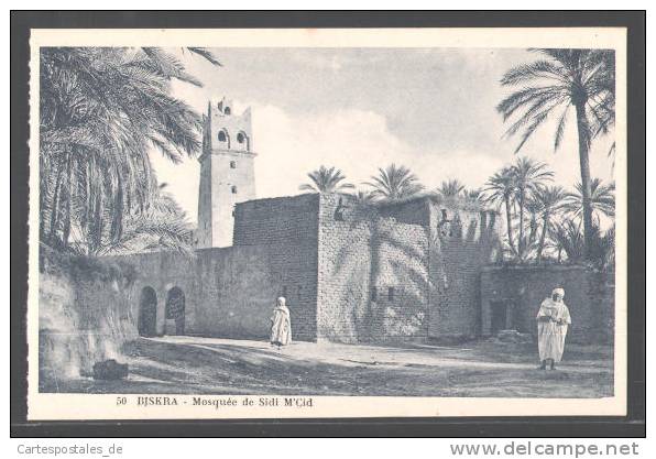 CPA Biskra, Mosquee de Sidi M'Cid