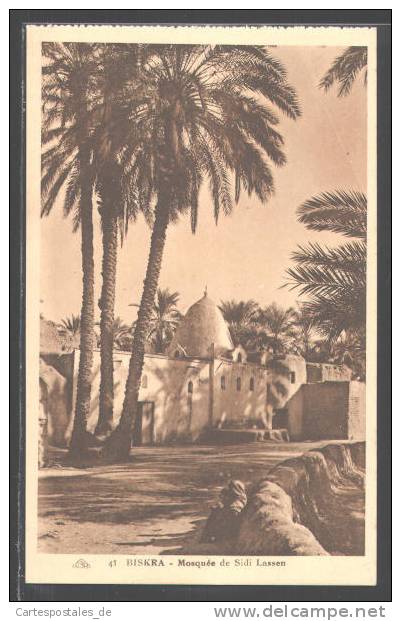 CPA Biskra, Mosquee de Sidi Lassen