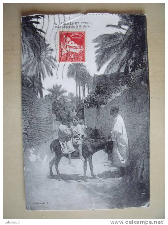 DANS L´OASIS DE BISKRA