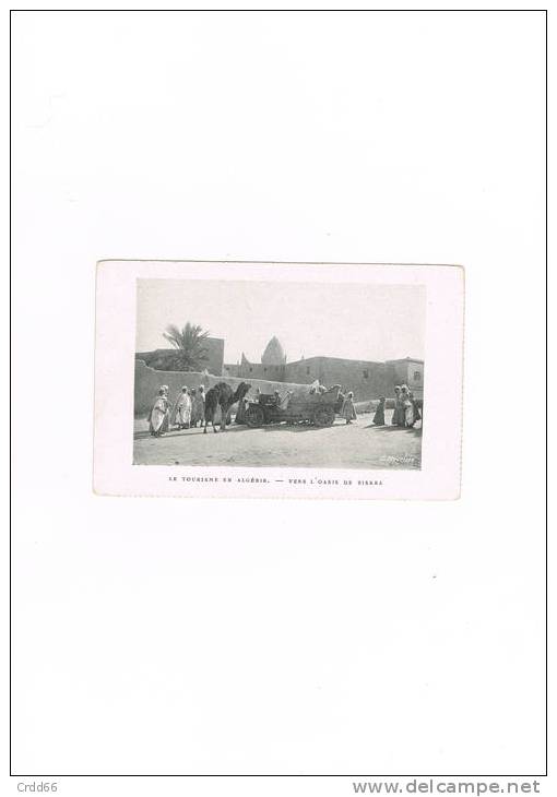 cpa vers l'oasis de biskra