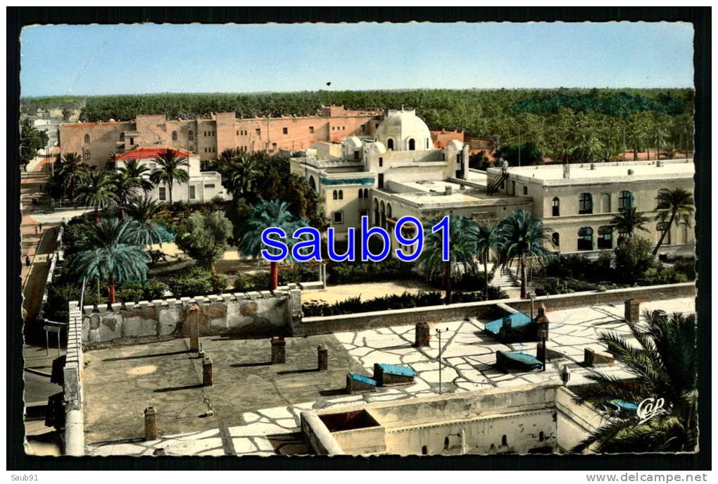 Biskra -  Vue générale sur le Casino et les Hôtels   -   Réf  24141