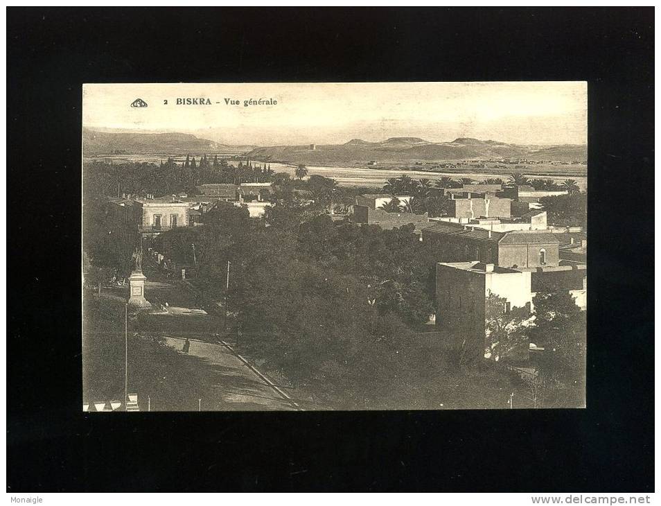 CPA ALGERIE BISKRA VUE GENERALE