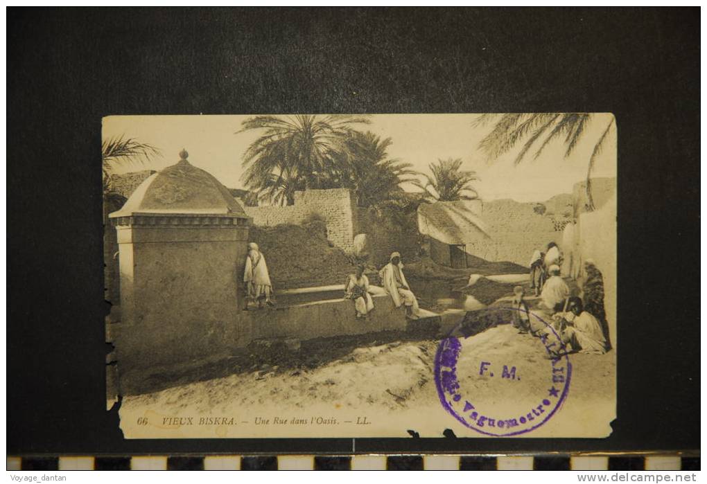 VIEUX BISKRA UNE RUE DANS L'OASIS