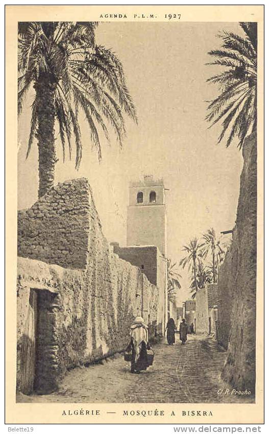 Mosquée de Biskra PLM 1927