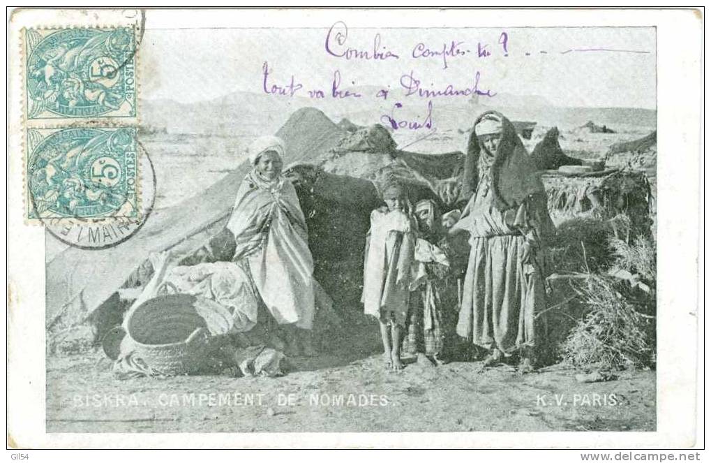 Biskra campement de nomade mn127