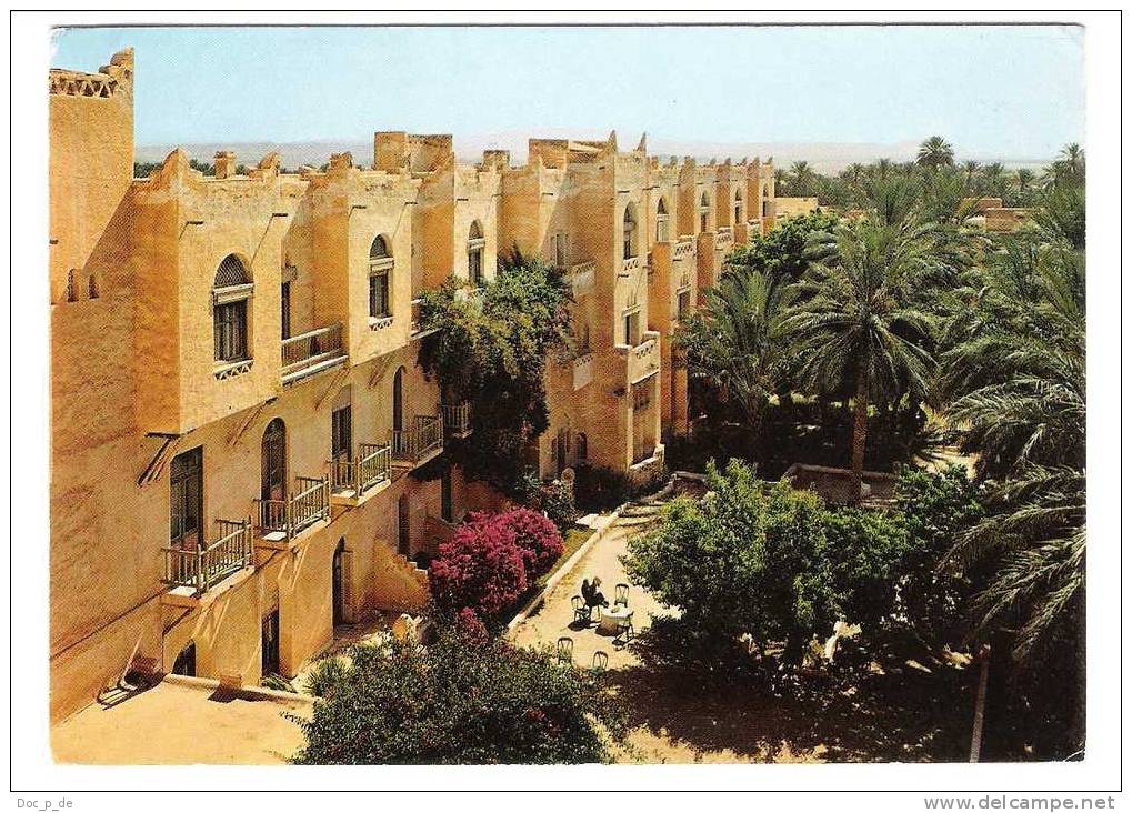 Algerie - Algerien - Biskra - Hotel Transatlantique Garden