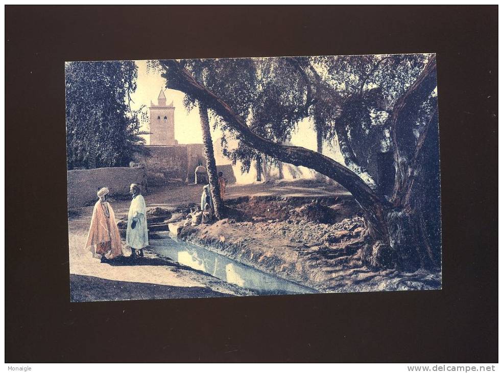 CPA ALGERIE  BISKRA  MOSQUEE BAB EL DARB