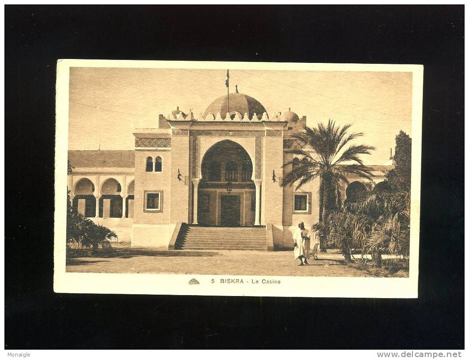 CPA ALGERIE  BISKRA LE CASINO