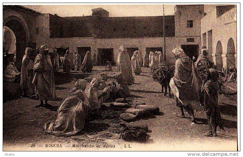 BISKRA MARCHANDS DE DATTES
