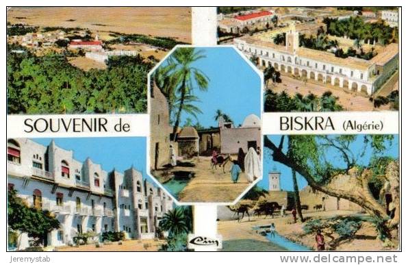 BISKRA - 2 C - (Aurès) Multivues 