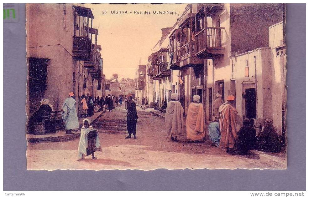 Algérie - Biskra - Rue des Ouled Naïls - Editeur Landron N° 25