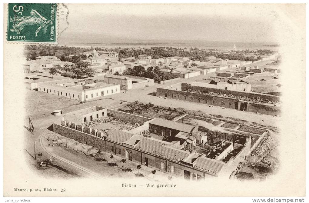 Algérie - Biskra Vue générale n 28 voyagée
