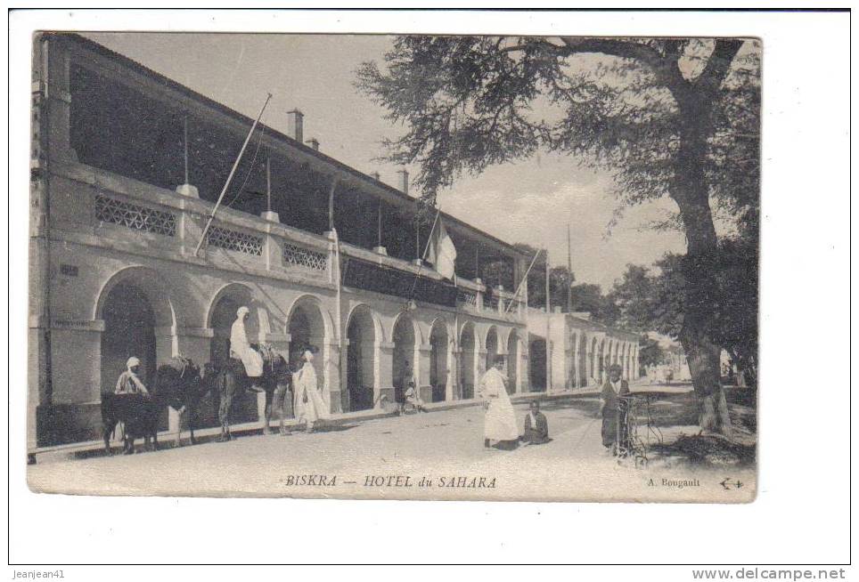 BISKRA   -  HOTEL  du  SAHARA