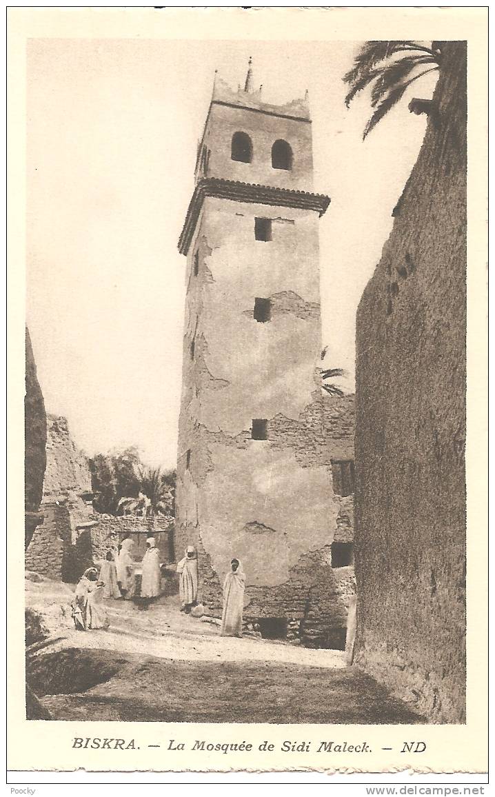 Algérie - Biskra - Mosquée de Sidi Maleck - 1940