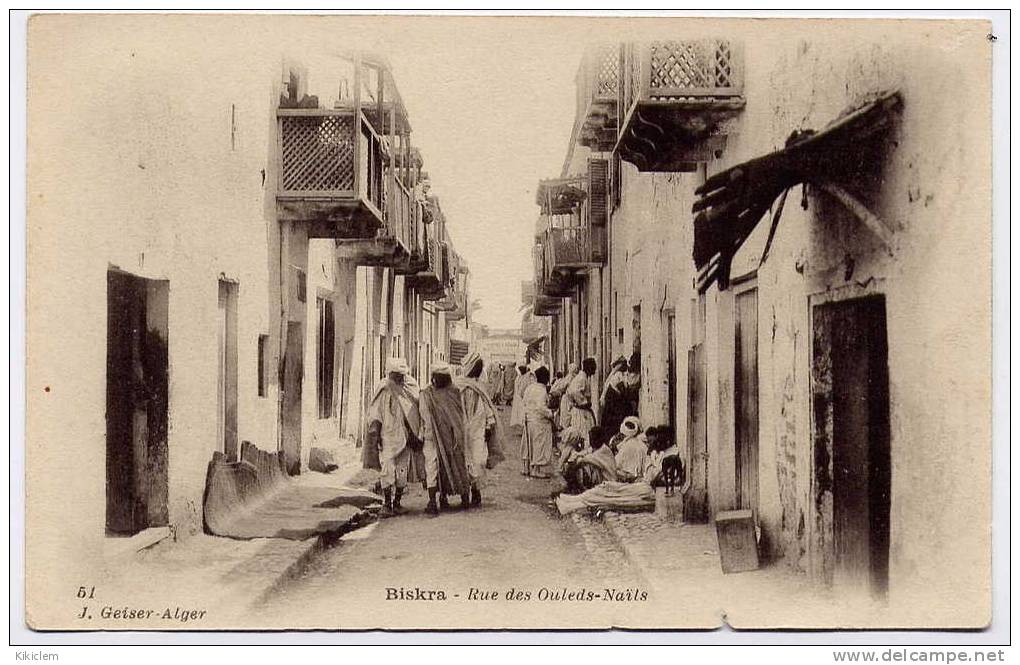 BISKRA - RUE DES OULEDS NAILS     N°51