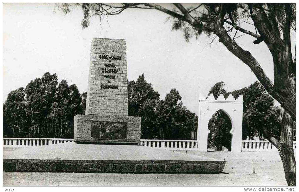 COLOMB-BECHAR/ MONUMENT LYAUTEY /