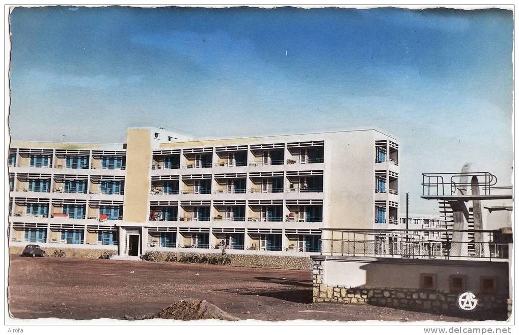 33  COLOMB-BECHAR - Les immeubles de la Barga - carte dentelée - éd. A. SIRECKY