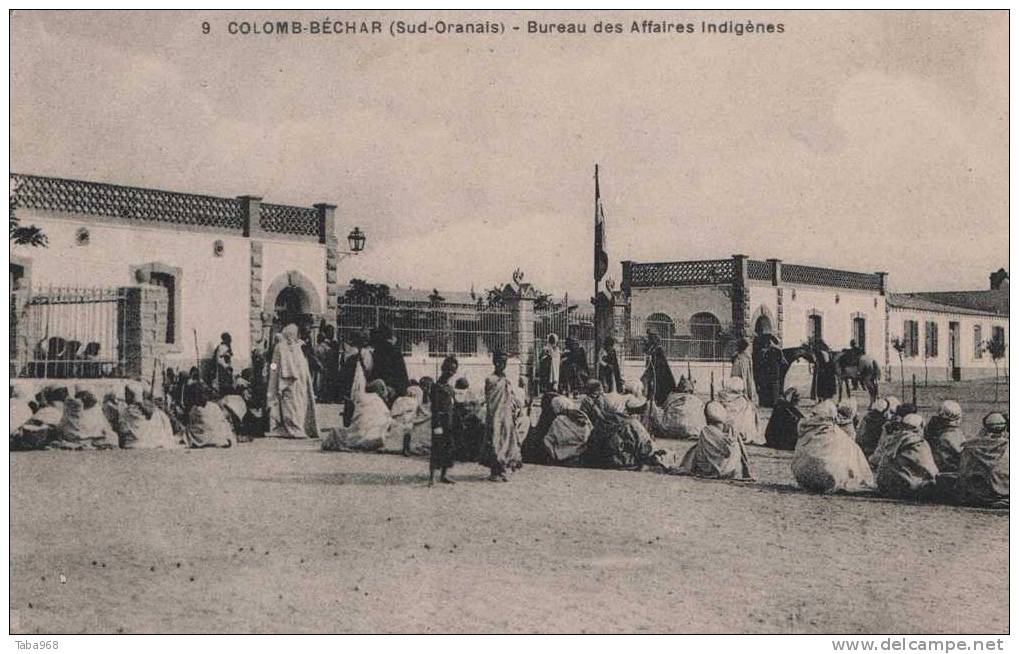 CPA COLOMB BECHAR BUREAU DES AFFAIRES INDIGENES.
