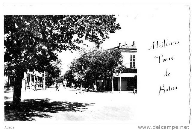 BATNA  L AVENUE DE LA REPUBLIQUE MEILLEURS VOEUX