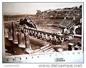 ALGERIE / ALGERIA / TIMGAD / BATNA / THEATRE TEATRO ROMANO / ROVINE  VB1933 CL6459