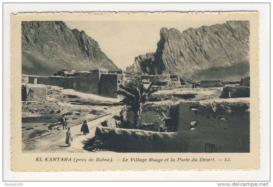 el kantara ( près de batna ) le village rouge et la porte du désert