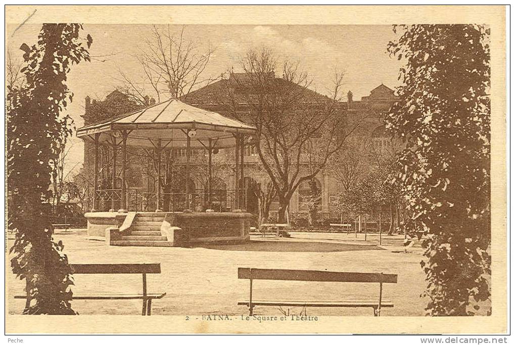 cpa Batna extérieur de la gare