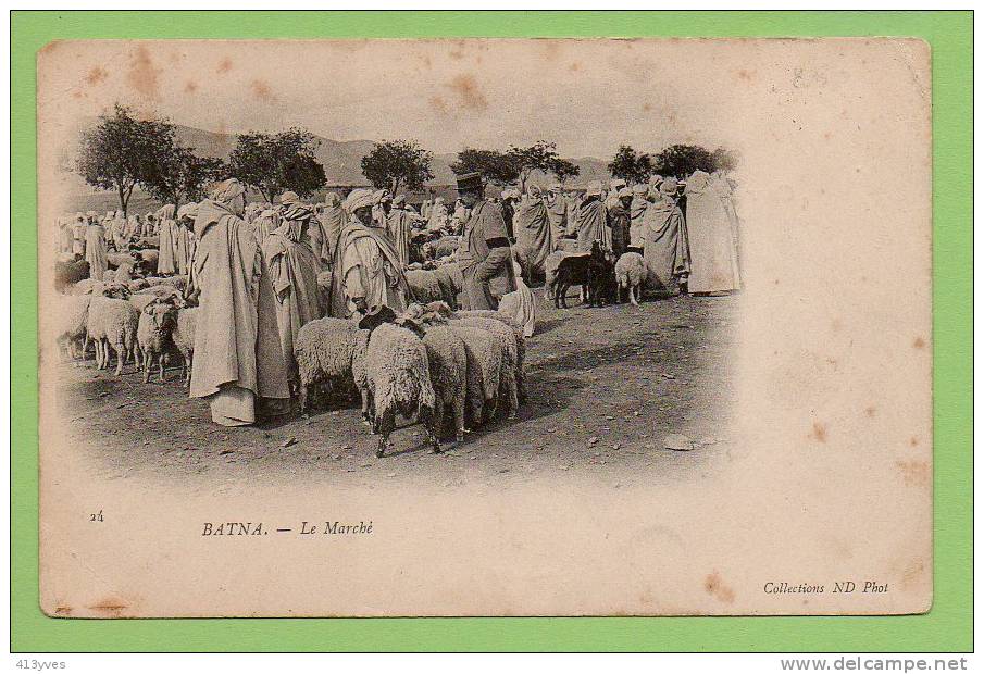 Batna  le marché, animée *