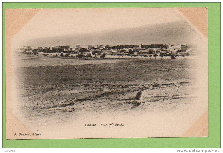 Batna  vue générale, précurseur *