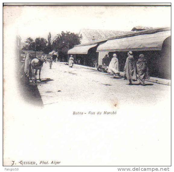 BATNA //  RUE DU  MARCHE