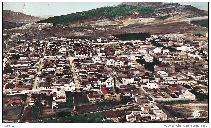 3447  BATNA   vue aérienne      écrite  colorisée