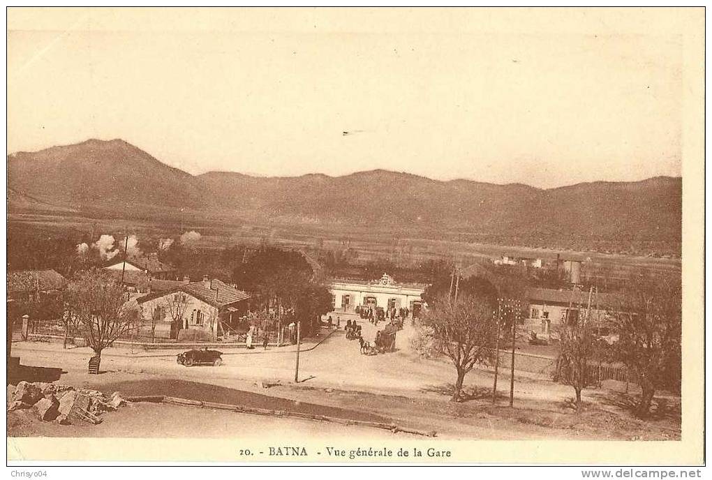 10vox   ALGERIE BATNA VUE GENERALE DE LA GARE