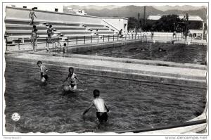 (Réf. P429) CPA Batna (Algérie) La Piscine municipale (animée)