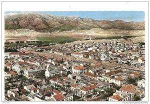 PM -     Batna - Algérie - vue panoramique aérienne , au centre l'Eglise