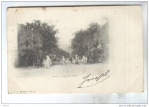 CPA BATNA, RUE DE SETIF   EN 1902