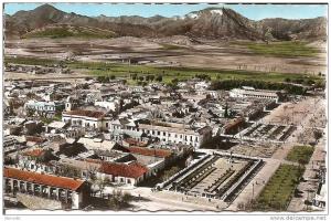 BATNA...VUE GENERALE DE LA VILLE. AU CENTRE , L'ESPLANADE BOCCA