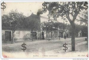BATNA Bathenth Algérie  l' hotel Continental ( pharmacie Nelva ) 1916